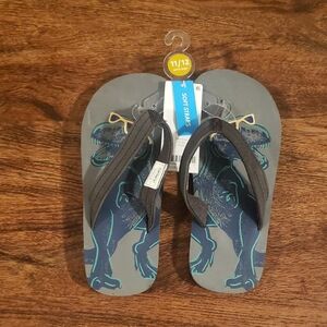 Carter's Dinosaur Flip Flops 11/12